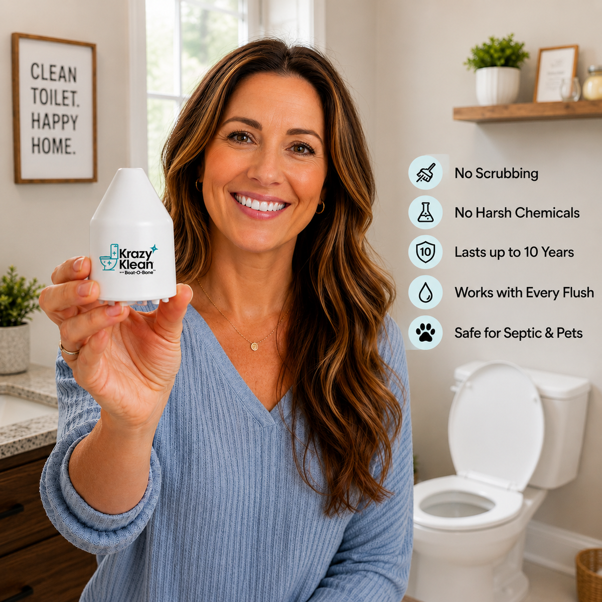 Automatic Toilet Cleaner
